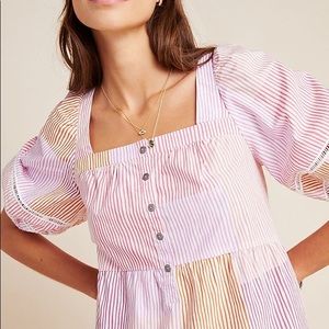(NWOT) Maeve by Anthropologie Gable Tiered Tunic
